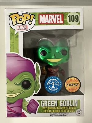 Funko Pop Green Goblin Chase Marvel 109 Spider Man 