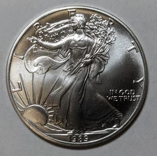 1989 American Silver Eagle 1 oz .999 Brilliant Uncirculated