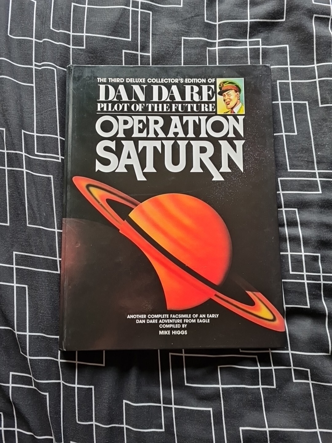 Dan Dare Vol. 3: Operation Saturn Graphic Novel Hardcover (Hawk Books, 1989)