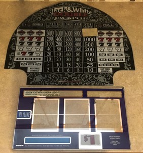 Bally Black And White Double Jackpot Slot Machine Bally Black And White Double Jackpot Slot Machine