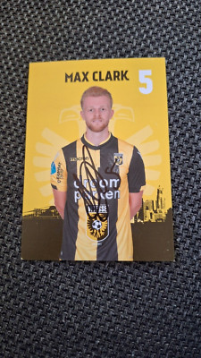 MAX CLARK # VITESSE / HULL CITY / ENGLAND - AUTOGRAMMKARTE ORIGINAL SIGNIERT