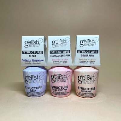 Harmony Gelish Brush On Structure Gel 0.5 fl. oz. (Clear/Cover/Translucent)