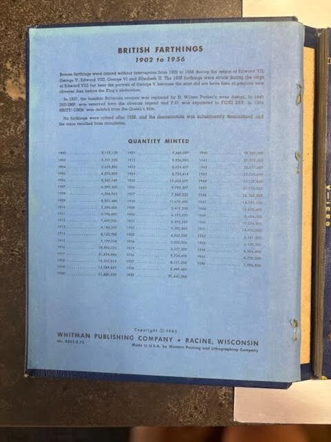 British Farthings 1902–1956 - Imagem 2 de 4