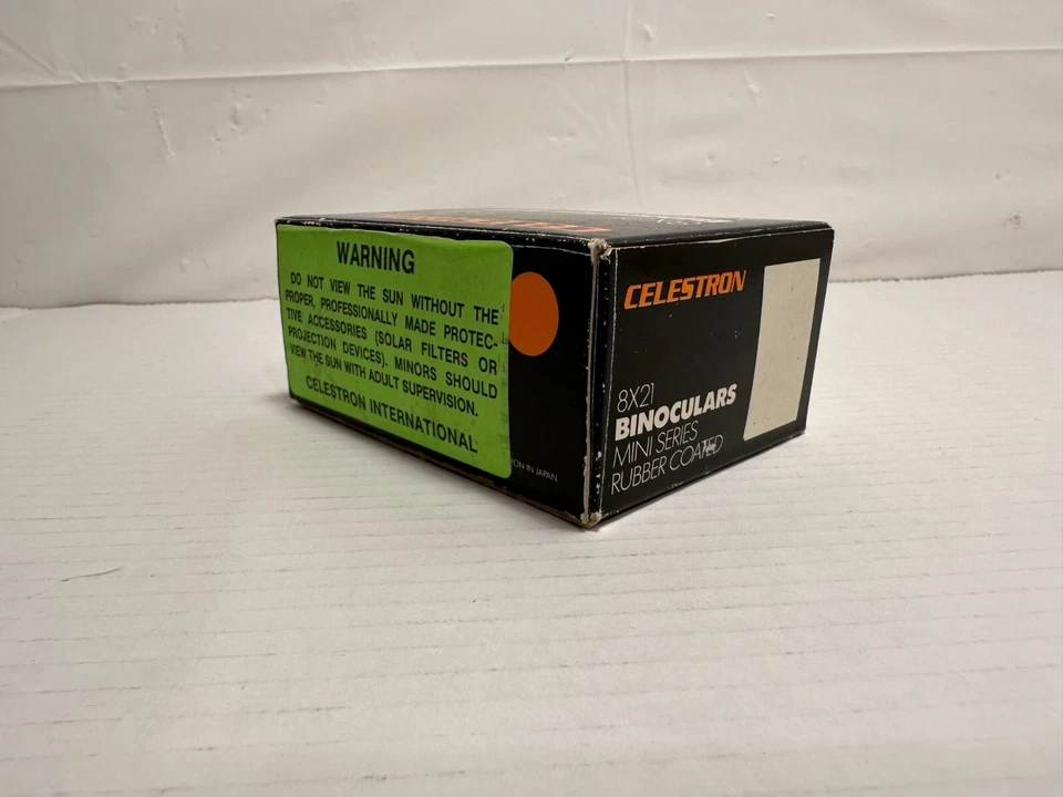 CELESTRON Binoculars 8x21 Field 7 Multicoated Compact Mini Series - MINT!! - Image 4 of 4