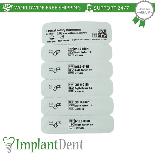 Dental MDT FG Diamond Depth Marker Burs Medium Grit Uniform Restorations Tool - Picture 5 of 12