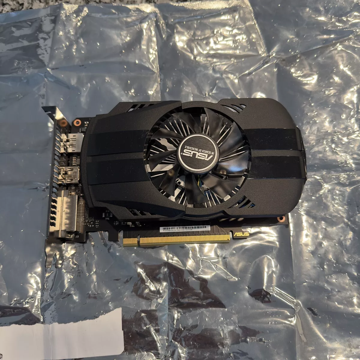 ASUS GeForce GTX 1650 4GB Phoenix PH GTX1650 O4G Video Graphics