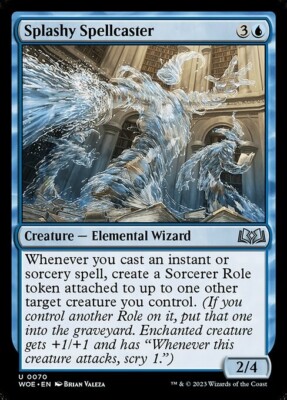*MtG: 4x Splashy Spellcaster - Wilds of Eldraine Uncommon - magicman-europe*