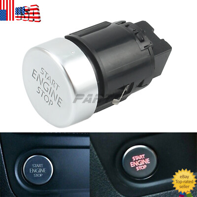 Engine Start-Stop Switch Ignition Push Button 5N0959839 For VW Golf Tiguan Seat