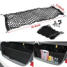 Envelope Style Rear Trunk Cargo Net Storage Organizer Bag Hook Universal For Car Envelope Style Rear Trunk Cargo Net Storage Organizer Bag Hook Universal For Car