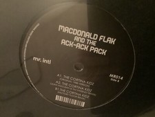 MACDONALD FLAK AND THE ACK-ACK PACK - The Cortina Kidz 12" House Vinyl 2016 Mint