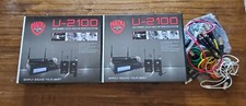 Lot Of 2 Nady Systems Inc. One U-1100 Lt And One U-1100 Ht / U-2100 Wireless