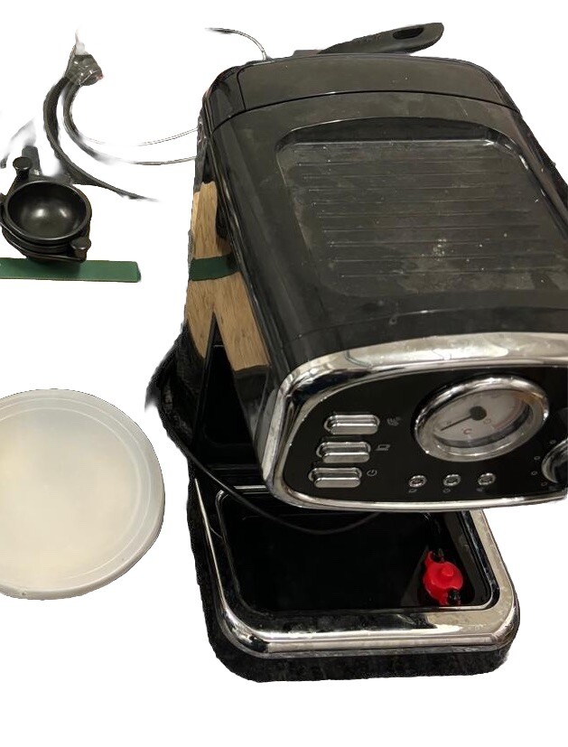 Appliances Cm5013b Gs Cookworks Espresso Machine With Frother - Main Image