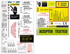 Monster Bash - Set decalcomanie flipper negozio - personalizzate!