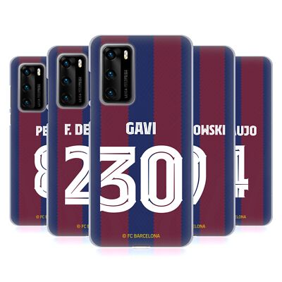 OFFICIAL FC BARCELONA 2023/24 PLAYERS HOME KIT SOFT GEL CASE FOR HUAWEI PHONES 4