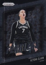 2024 WNBA Prizm Alysha Clark Fearless Insert No. 3 Las Vegas Aces