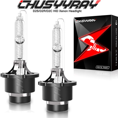 2X D2S D2C D2R HID Xenon Bulbs Headlight Kit For Honda S2000 2001 2002 2003-2009