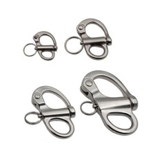 Stainless Steel 35-96mm Eye Shackle Quick Rlease Shackle Hook