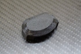 Replacement Stand Medallion For Nintendo Virtual Boy - 3D Printed Composite