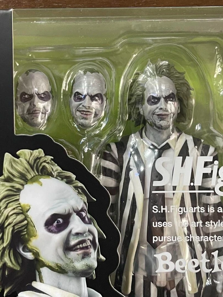 Bandai S.H.Figuarts Beetlejuice (BEETLEJUICE) altura 150 mm 2025 de Japón Nuevo Foto 4 de 4