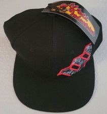 Authentic World Industries Flameboy Snapback Hat Skateboarding Retro Vintage