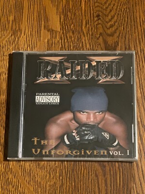 BRAND NEW Unforgiven by X-Raided (CD, 1999) SEALED GANGSTA RAP SACRAMENTO HIPHOP