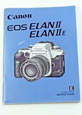 Canon EOS Elan II, Elan II E Genuine Original User Instruction Manual