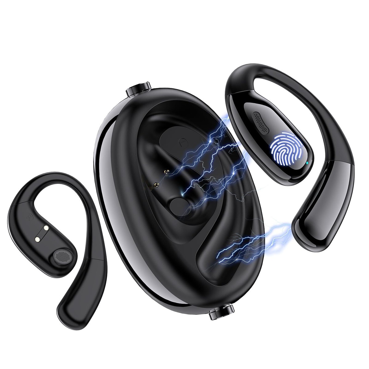 Ecouteur Traducteur Instantané, 3 En 1 Bluetooth 5.4 Oreillette