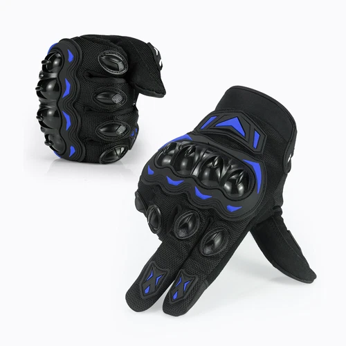Motorradhandschuhe Touchscreen Motorrad Radfahren Vollfinger Handschuhe Atmungsaktiv - Bild 13 von 14