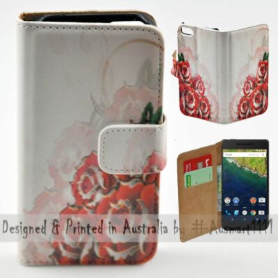 For Google Pixel Series - Roses Illustration Theme Print Mobile Phone Case Cover