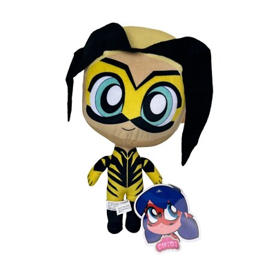ZAG Chibi Vesperia Chloe Miraculous Ladybug Plush Stuffed Toy 11