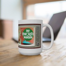 MY FAVORITE MARTIAN Tv Show Tv Retro Design Ceramic Mug 15oz Extra Large 