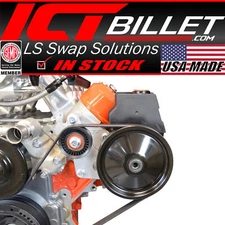 Power Steering Bracket Kit Compatible with LS Corvette LS2 LS3 CTSV G8 SS(use...