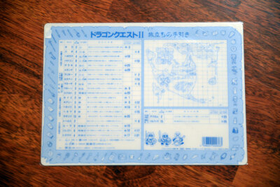 Dragon Quest ENIX - Tapis De Souris/pencil Board Pour NES Famicom (Japon)