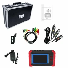 Three Phase Digital Phase Voltmeter Vector Diagram Analyzer Clamp Jaw Size Φ8mm