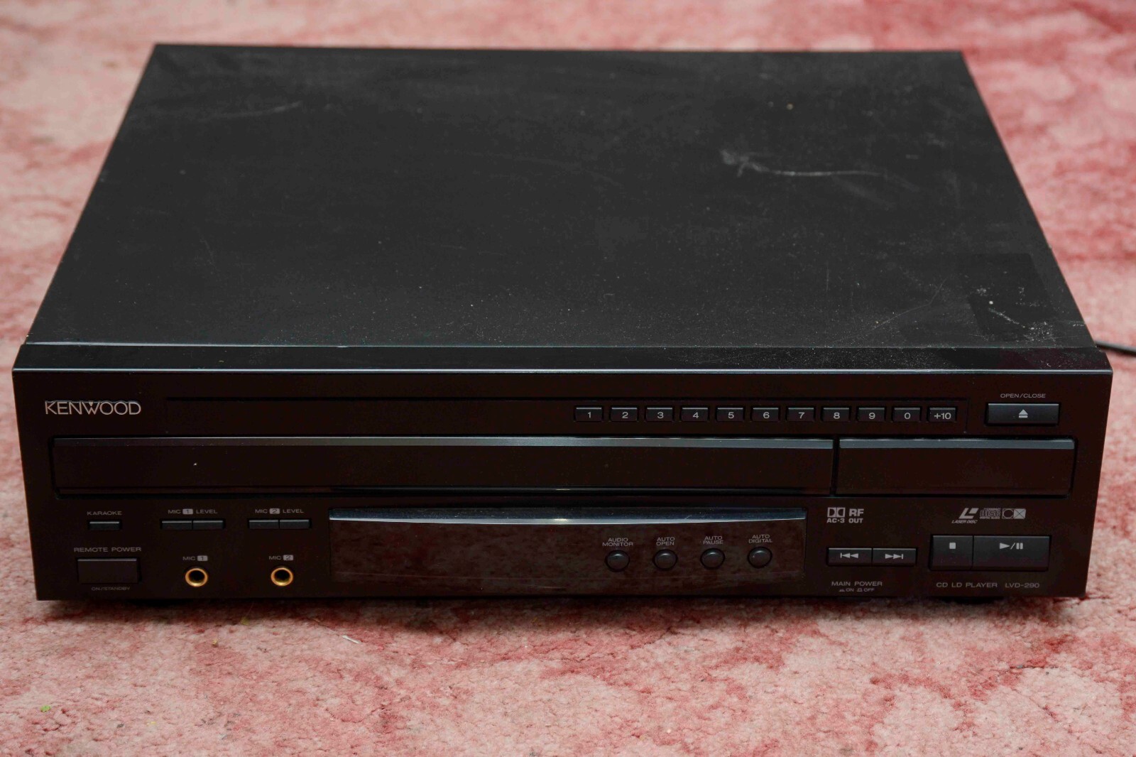 KENWOOD CD LD PLAYER LVD290 Laserdisc Player NTSC eBay