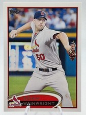 2012 Topps Adam Wainwright #495