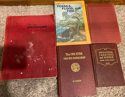 villagesda~1951 The Creator and His Workshop by R Hoen + 5 SDA books on Creation