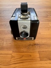 Vintage Kodak Brownie Hawkeye Flash Model Camera  c1950 Fully Functional 