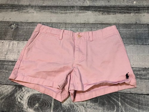Donna Ralph Lauren Sport Pantaloncini Rosa Taglia 2 | eBay