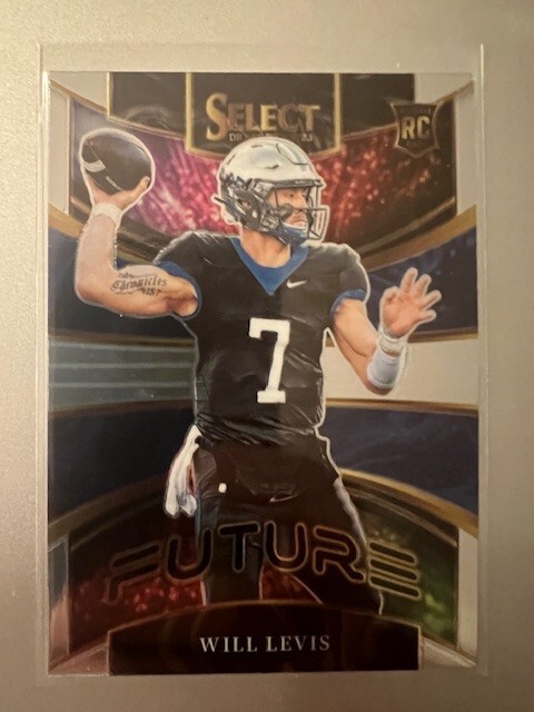 2023 Panini Select Draft - Will Levis ( Kentucky ) Future - Rookie #FUT-4