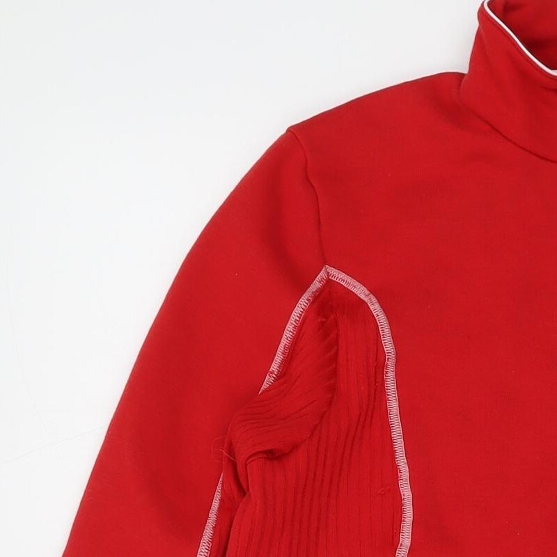 Oxylane Mens Red Polyester Pullover Sweatshirt Si… - image 9