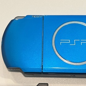 VIBRANT BLUE PSP 3000 System w/ Charger, Battery, 64gb Memory Card Bundle Import