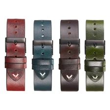 High Quality Vintage Genuine Calf Leather Watch Straps Mens Wrist Band18 20 22mm