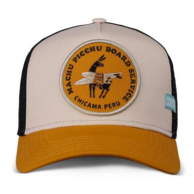 Coastal HFT Trucker Cap Machu Piccu Sand Basecap Meshcap Kappe Unisex Surfen New