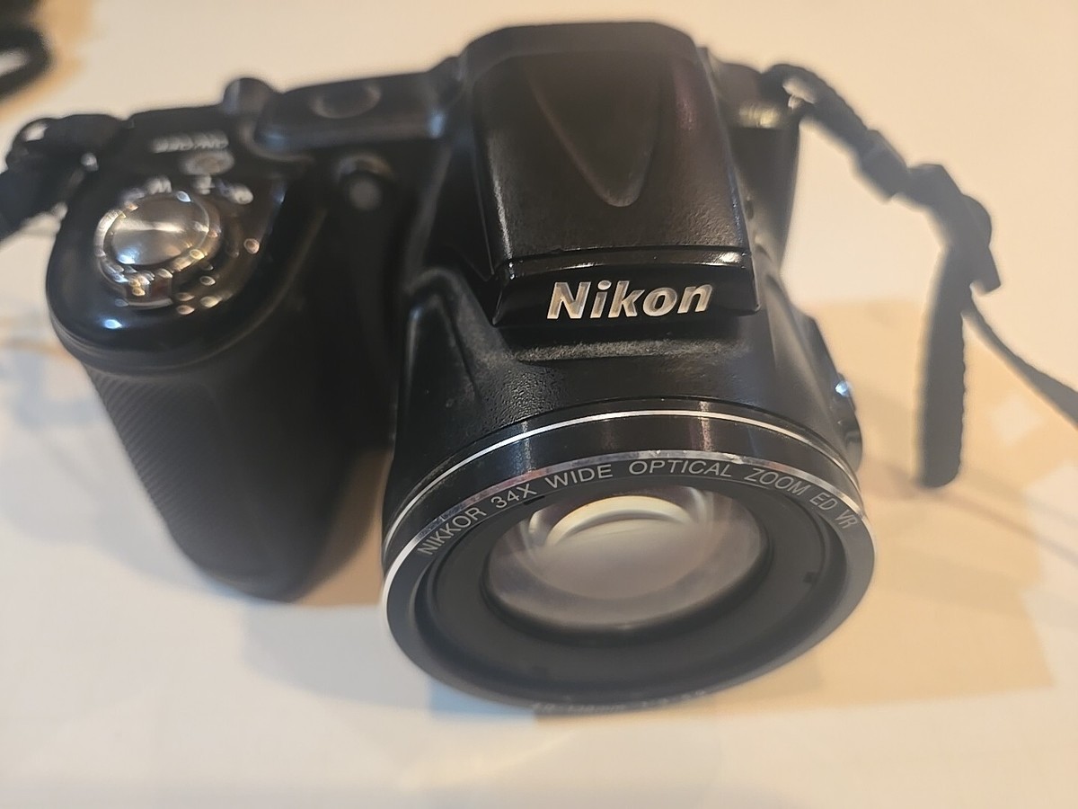Nikon COOLPIX L830 34X Zoom Digital Camera Black *VERY GOOD* - Main Image
