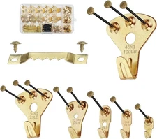 Picture Hanging Kit 151 pcs Picture Hangers, Picture Frame Hanger Tool,Artwor.