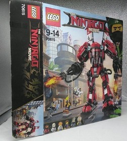 Lego Kai's Fire Mech Ninjago 70615 Used