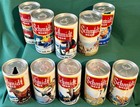 21 Schmidt Scenic Beer Cans Complete Set 1970s Crimped Steel Empty 12 oz. Sharp! — photo 7