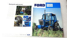 1970'S Ford 2600 3600 Tractor Original Color Sales Brochure MINT