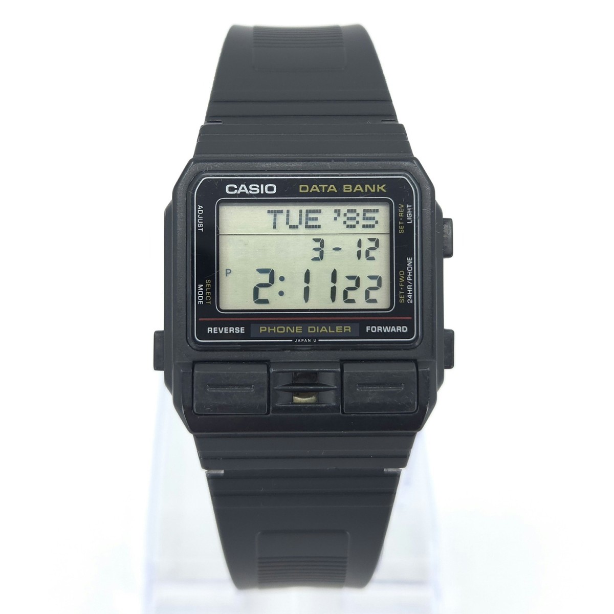 CASIO DBA-80 PHONE DIALER DATA BANK VINTAGE DIGITAL WATCH JAPAN